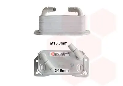Ölkühler, Motoröl VAN WEZEL 59013712