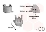 Ölkühler, Automatikgetriebe VAN WEZEL 59013713