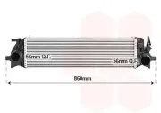 Ladeluftkühler VAN WEZEL 59014705