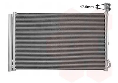 Kondensator, Klimaanlage VAN WEZEL 69015700 Bild Kondensator, Klimaanlage VAN WEZEL 69015700