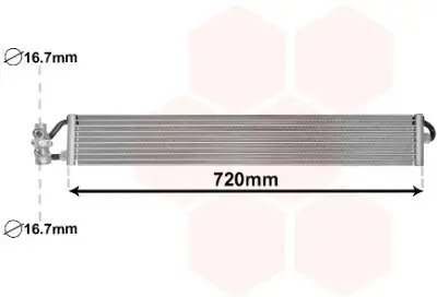 Ölkühler, Automatikgetriebe VAN WEZEL 74003078 Bild Ölkühler, Automatikgetriebe VAN WEZEL 74003078