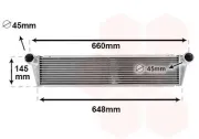 Kühler, Motorkühlung vorne VAN WEZEL 74012705