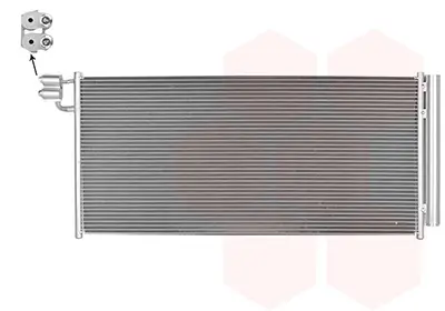 Kondensator, Klimaanlage VAN WEZEL 74015706 Bild Kondensator, Klimaanlage VAN WEZEL 74015706