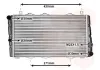Kühler, Motorkühlung VAN WEZEL 76002009