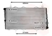 Kühler, Motorkühlung VAN WEZEL 76002009