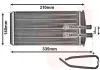 Wärmetauscher, Innenraumheizung VAN WEZEL 76006016 Bild Wärmetauscher, Innenraumheizung VAN WEZEL 76006016