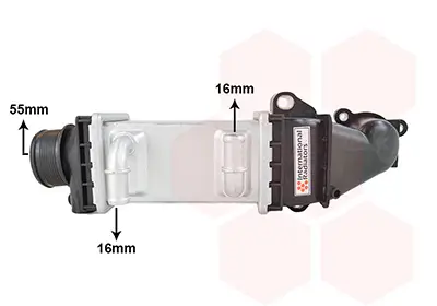 Ladeluftkühler VAN WEZEL 76014700 Bild Ladeluftkühler VAN WEZEL 76014700