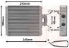 Wärmetauscher, Innenraumheizung VAN WEZEL 76016700 Bild Wärmetauscher, Innenraumheizung VAN WEZEL 76016700