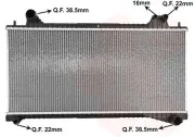 Kühler, Motorkühlung VAN WEZEL 77012701