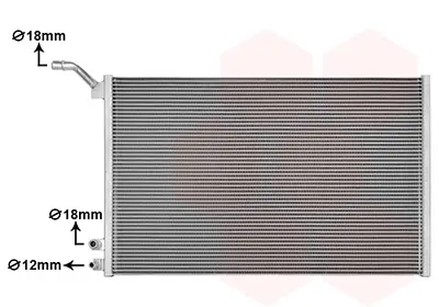 Niedertemperaturkühler, Ladeluftkühler VAN WEZEL 77012703 Bild Niedertemperaturkühler, Ladeluftkühler VAN WEZEL 77012703