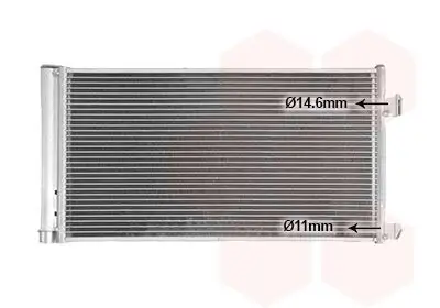 Kondensator, Klimaanlage VAN WEZEL 77015700 Bild Kondensator, Klimaanlage VAN WEZEL 77015700