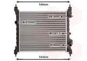 Kühler, Motorkühlung VAN WEZEL 81002141