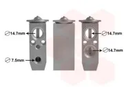 Expansionsventil, Klimaanlage vorne VAN WEZEL 82001384