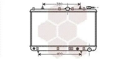 Kühler, Motorkühlung VAN WEZEL 82002005