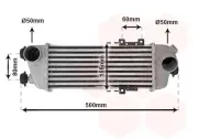 Ladeluftkühler VAN WEZEL 82004227