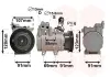 Kompressor, Klimaanlage 12 V VAN WEZEL 8200K161