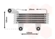 Ölkühler, Automatikgetriebe VAN WEZEL 82013700