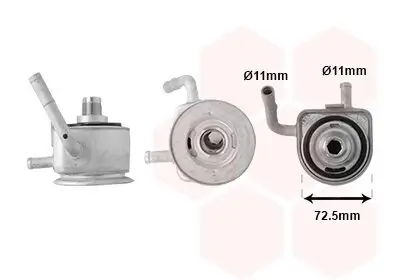 Ölkühler, Motoröl VAN WEZEL 82013701 Bild Ölkühler, Motoröl VAN WEZEL 82013701