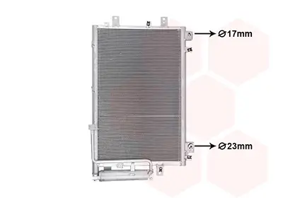 Kondensator, Klimaanlage VAN WEZEL 82015754 Bild Kondensator, Klimaanlage VAN WEZEL 82015754