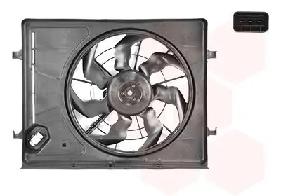 Lüfter, Motorkühlung VAN WEZEL 8207746 Bild Lüfter, Motorkühlung VAN WEZEL 8207746