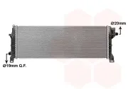 Kühler, Motorkühlung VAN WEZEL 88012700
