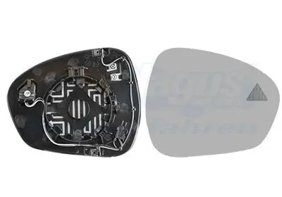 Spiegelglas, Außenspiegel rechts VAN WEZEL 0125836 Bild Spiegelglas, Außenspiegel rechts VAN WEZEL 0125836