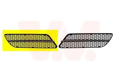 Lüftungsgitter, Stoßfänger vorne rechts VAN WEZEL 0148598 Bild Lüftungsgitter, Stoßfänger vorne rechts VAN WEZEL 0148598