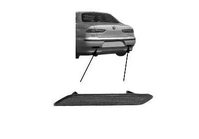 Rückstrahler hinten links Stoßfänger VAN WEZEL 0156939