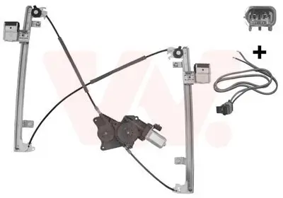 Fensterheber vorne rechts VAN WEZEL 0160266