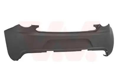 Stoßfänger hinten VAN WEZEL 0177544 Bild Stoßfänger hinten VAN WEZEL 0177544