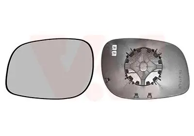 Spiegelglas, Außenspiegel links VAN WEZEL 0248837 Bild Spiegelglas, Außenspiegel links VAN WEZEL 0248837