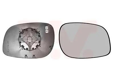 Spiegelglas, Außenspiegel rechts VAN WEZEL 0248838 Bild Spiegelglas, Außenspiegel rechts VAN WEZEL 0248838