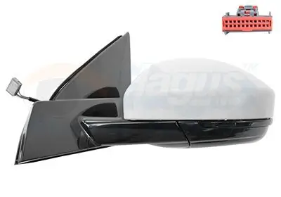 Außenspiegel links VAN WEZEL 0259807