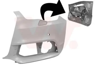 Stoßfänger vorne links VAN WEZEL 0301565