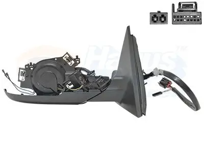 Außenspiegel rechts VAN WEZEL 0307858