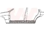 Einstiegsblech VAN WEZEL 1340104