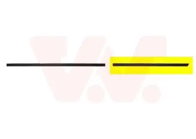 Zier-/Schutzleiste, Tür hinten links VAN WEZEL 0315425