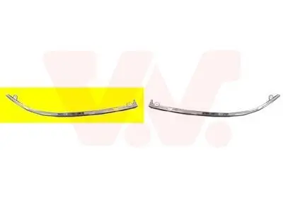 Zier-/Schutzleiste, Stoßfänger vorne rechts an Hauptscheinwerfer VAN WEZEL 0315582 Bild Zier-/Schutzleiste, Stoßfänger vorne rechts an Hauptscheinwerfer VAN WEZEL 0315582