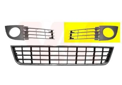 Lüftungsgitter, Stoßfänger vorne links VAN WEZEL 0317593 Bild Lüftungsgitter, Stoßfänger vorne links VAN WEZEL 0317593