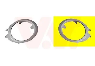 Blende, Stoßfänger vorne links VAN WEZEL 0326597 Bild Blende, Stoßfänger vorne links VAN WEZEL 0326597