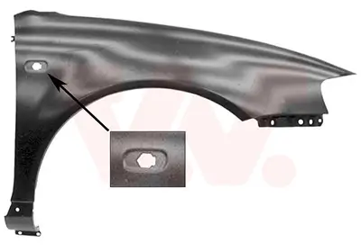 Kotflügel vorne rechts VAN WEZEL 0331656