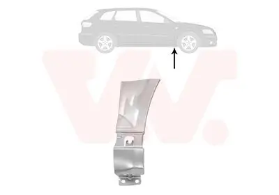 Kotflügel vorne rechts VAN WEZEL 0332156