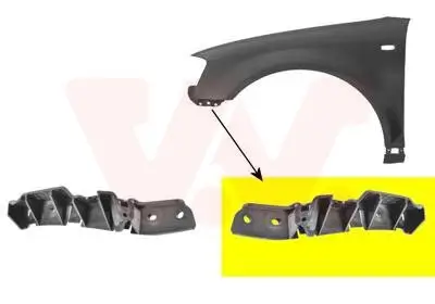 Halter, Stoßfänger vorne links VAN WEZEL 0332567 Bild Halter, Stoßfänger vorne links VAN WEZEL 0332567