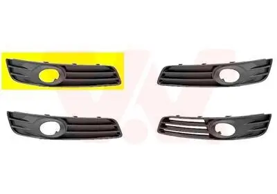 Lüftungsgitter, Stoßfänger vorne rechts VAN WEZEL 0334592 Bild Lüftungsgitter, Stoßfänger vorne rechts VAN WEZEL 0334592