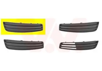 Lüftungsgitter, Stoßfänger vorne rechts VAN WEZEL 0334596 Bild Lüftungsgitter, Stoßfänger vorne rechts VAN WEZEL 0334596
