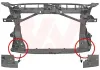 Frontverkleidung VAN WEZEL 0336678