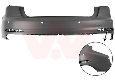 Stoßfänger hinten VAN WEZEL 0362547 Bild Stoßfänger hinten VAN WEZEL 0362547