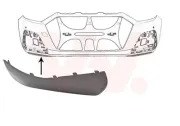Spoiler vorne rechts VAN WEZEL 0366502