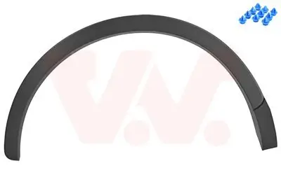 Verbreiterung, Kotflügel hinten rechts VAN WEZEL 0371524 Bild Verbreiterung, Kotflügel hinten rechts VAN WEZEL 0371524