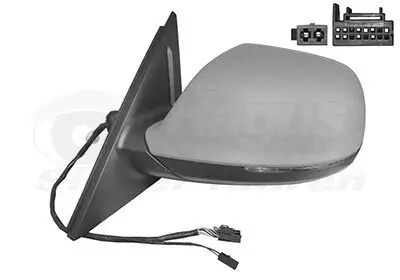 Außenspiegel links VAN WEZEL 0380807 Bild Außenspiegel links VAN WEZEL 0380807